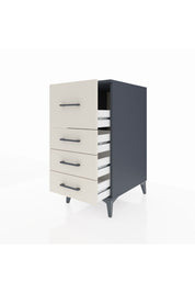 Kronos Komodin 4 Çekmeceli 44x59x96 Antrasit-Aytaşı