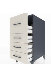 Kronos Komodin 4 Çekmeceli 44x59x96 Antrasit-Aytaşı