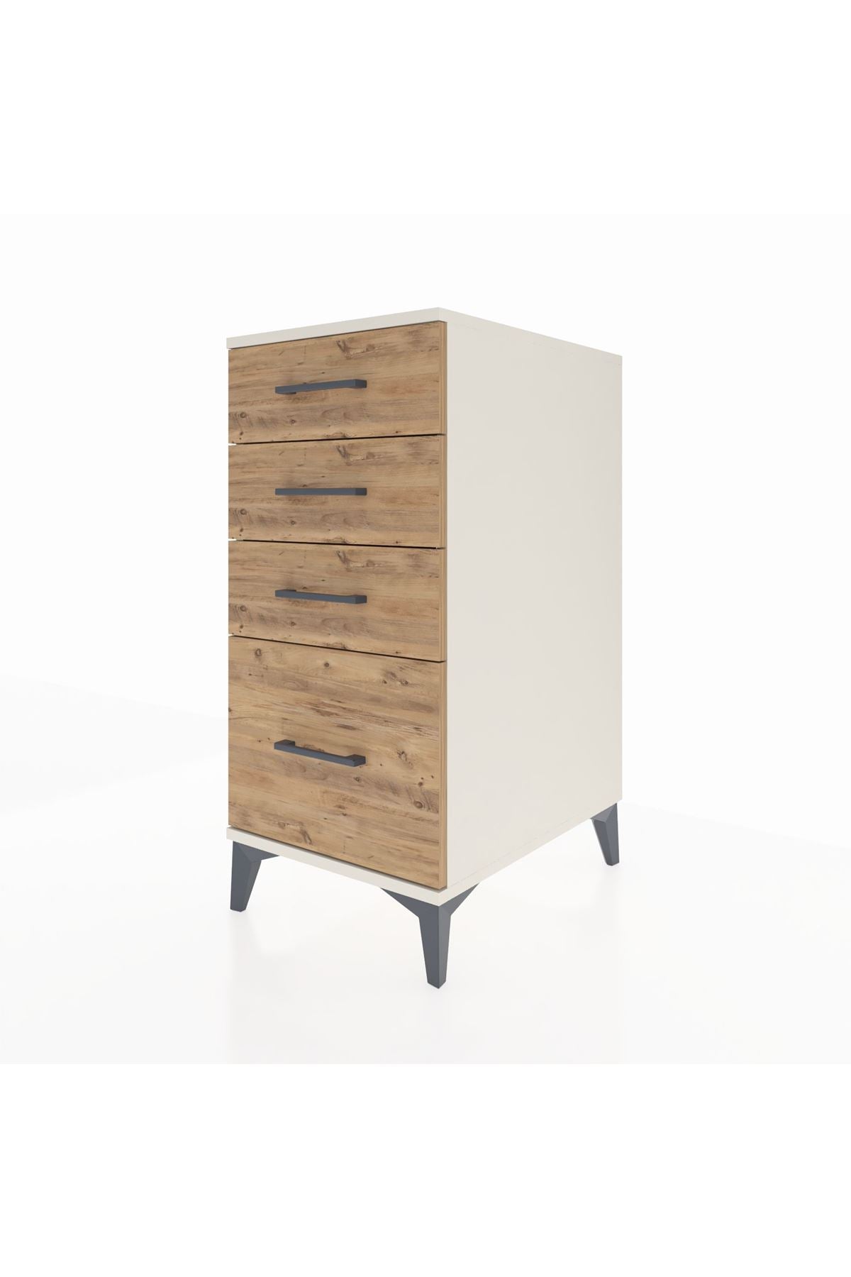 Kronos Komodin 4 Çekmeceli 44x59x96 Aytaşı-Çam