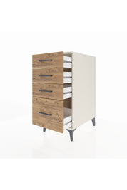 Kronos Komodin 4 Çekmeceli 44x59x96 Aytaşı-Çam