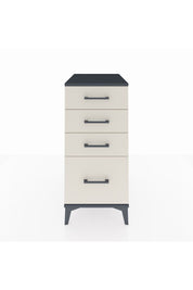 Kronos Komodin 4 Çekmeceli 44x59x96 Antrasit-Aytaşı