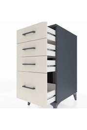 Kronos Komodin 4 Çekmeceli 44x59x96 Antrasit-Aytaşı