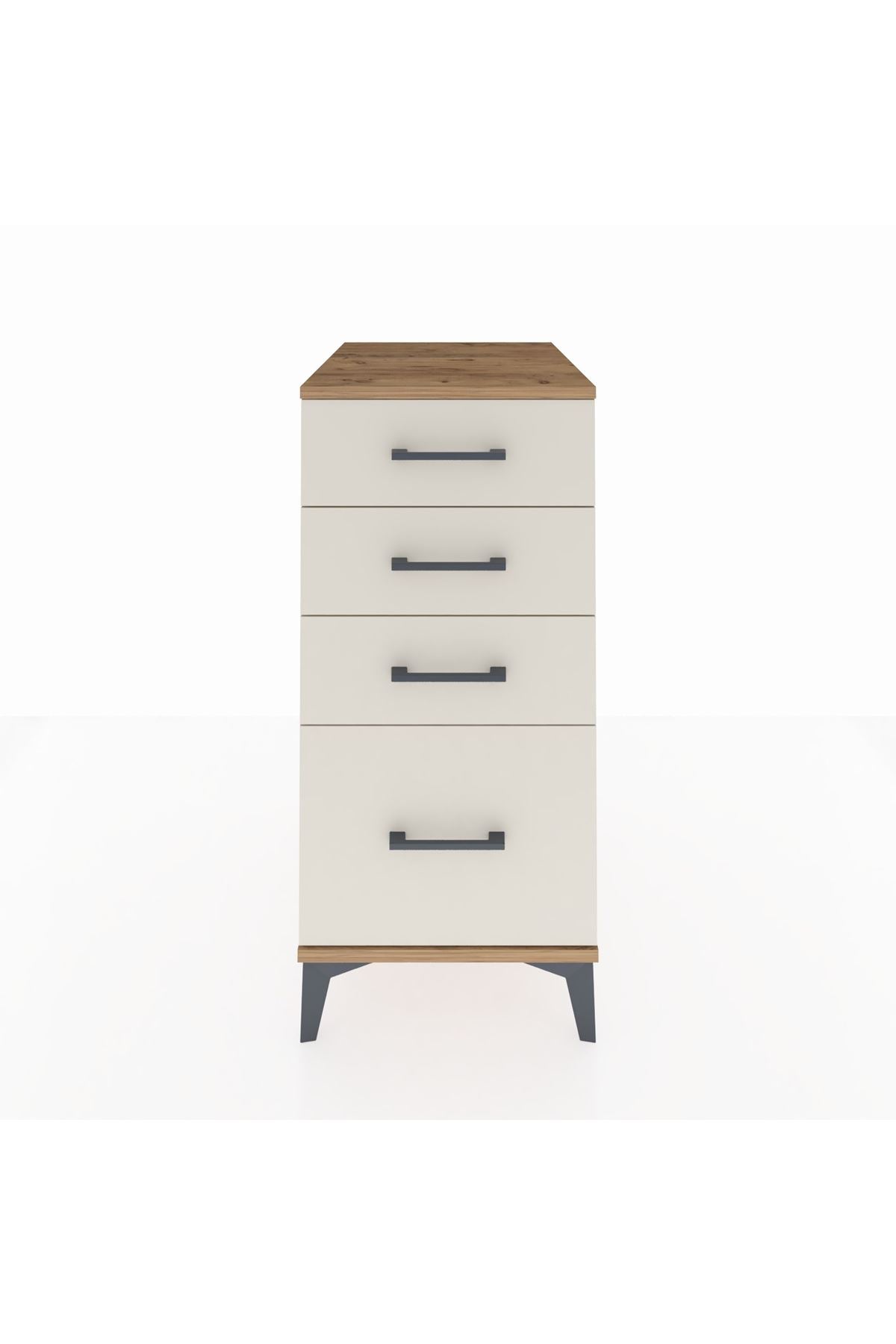 Kronos Komodin 4 Çekmeceli 44x59x96 Çam-Aytaşı
