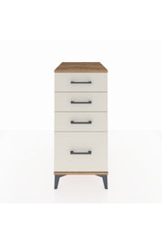Kronos Komodin 4 Çekmeceli 44x59x96 Çam-Aytaşı