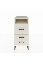 Kronos Komodin Tek Raflı 3 Çekmeceli 44x59x96 Aytaşı-Aytaşı