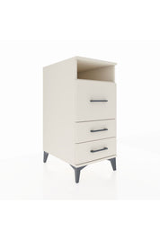 Kronos Komodin Tek Raflı 3 Çekmeceli 44x59x96 Aytaşı-Aytaşı