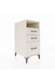 Kronos Komodin Tek Raflı 3 Çekmeceli 44x59x96 Aytaşı-Aytaşı
