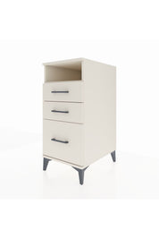Kronos Komodin Tek Raflı 3 Çekmeceli 44x59x96 Aytaşı-Aytaşı