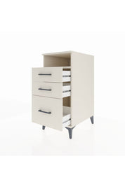 Kronos Komodin Tek Raflı 3 Çekmeceli 44x59x96 Aytaşı-Aytaşı