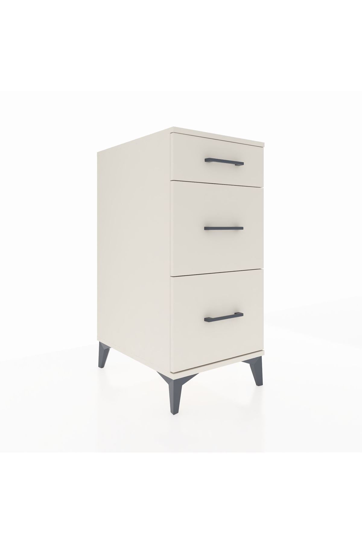 Kronos Komodin 3 Çekmeceli 44x59x96 Aytaşı-Aytaşı