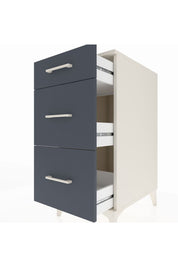 Kronos Komodin 3 Çekmeceli 44x59x96 Aytaşı-Antrasit