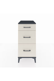 Kronos Komodin 3 Çekmeceli 44x59x96 Antrasit-Aytaşı