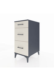 Kronos Komodin 3 Çekmeceli 44x59x96 Antrasit-Aytaşı