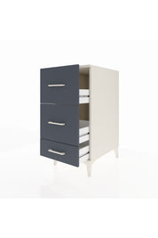 Kronos Komodin 3 Çekmeceli 44x59x96 Aytaşı-Antrasit