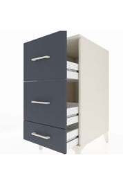 Kronos Komodin 3 Çekmeceli 44x59x96 Aytaşı-Antrasit