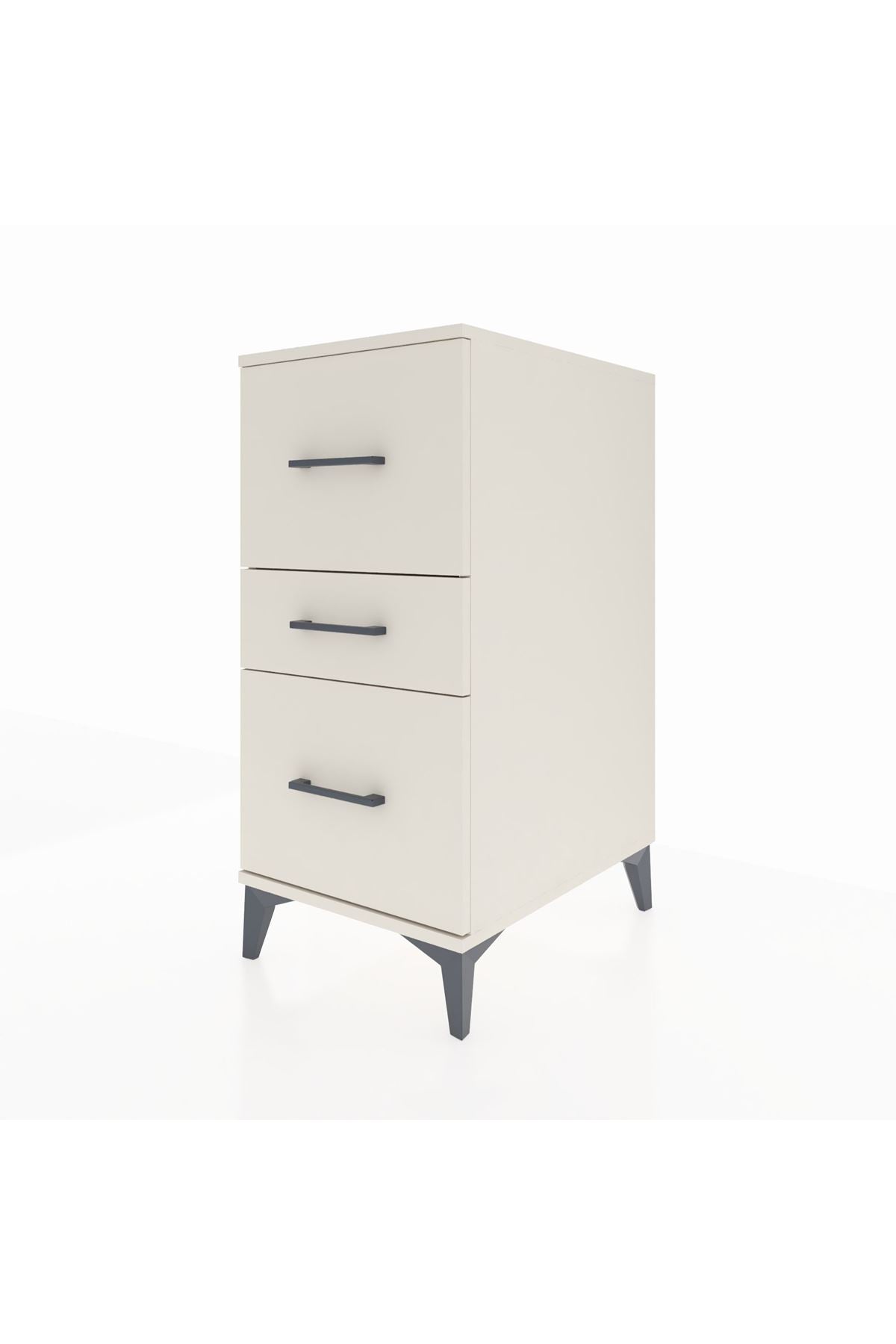Kronos Komodin 3 Çekmeceli 44x59x96 Aytaşı-Aytaşı