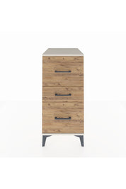 Kronos Komodin 3 Çekmeceli 44x59x96 Aytaşı-Çam