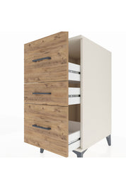 Kronos Komodin 3 Çekmeceli 44x59x96 Aytaşı-Çam