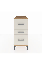 Kronos Komodin 3 Çekmeceli 44x59x96 Çam-Aytaşı