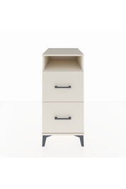 Kronos Komodin Tek Raflı 2 Çekmeceli 44x59x96 Aytaşı-Aytaşı