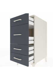 Kronos Komodin 4 Çekmeceli 44x59x96 Aytaşı-Antrasit