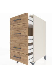 Kronos Komodin 4 Çekmeceli 44x59x96 Aytaşı-Çam