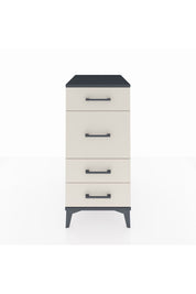 Kronos Komodin 4 Çekmeceli 44x59x96 Antrasit-Aytaşı