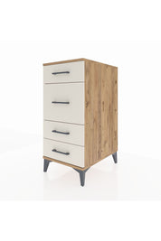 Kronos Komodin 4 Çekmeceli 44x59x96 Çam-Aytaşı