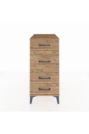Kronos Komodin 4 Çekmeceli 44x59x96 Çam-Çam