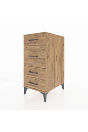 Kronos Komodin 4 Çekmeceli 44x59x96 Çam-Çam