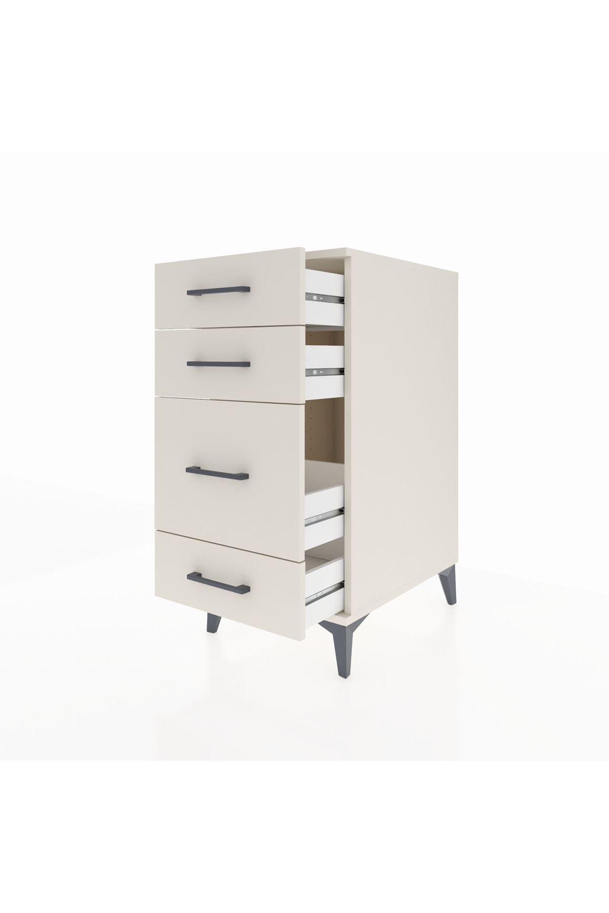 Kronos Komodin 4 Çekmeceli 44x59x96 Aytaşı-Aytaşı