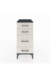 Kronos Komodin 4 Çekmeceli 44x59x96 Antrasit-Aytaşı