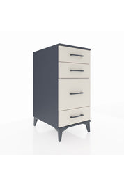 Kronos Komodin 4 Çekmeceli 44x59x96 Antrasit-Aytaşı