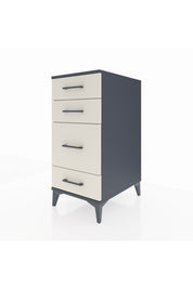 Kronos Komodin 4 Çekmeceli 44x59x96 Antrasit-Aytaşı
