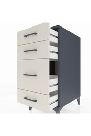 Kronos Komodin 4 Çekmeceli 44x59x96 Antrasit-Aytaşı