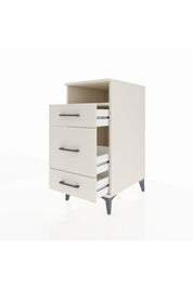 Kronos Komodin Tek Raflı 3 Çekmeceli 44x59x96 Aytaşı-Aytaşı