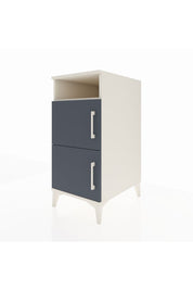 Kronos Komodin 2 Raflı 2 Kapaklı 44x59x96 Aytaşı-Antrasit