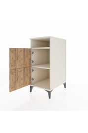Kronos Komodin 2 Raflı 2 Kapaklı 44x59x96 Aytaşı-Çam