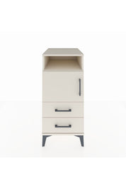 Kronos Komodin 2 Raflı 2 Çekmeceli Tek Kapaklı 44x59x96 Aytaşı-Aytaşı