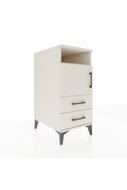 Kronos Komodin 2 Raflı 2 Çekmeceli Tek Kapaklı 44x59x96 Aytaşı-Aytaşı