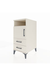Kronos Komodin 2 Raflı 2 Çekmeceli Tek Kapaklı 44x59x96 Aytaşı-Aytaşı