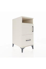 Kronos Komodin 2 Raflı Tek Çekmeceli Tek Kapaklı 44x59x96 Aytaşı-Aytaşı