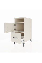Kronos Komodin 2 Raflı Tek Çekmeceli Tek Kapaklı 44x59x96 Aytaşı-Aytaşı