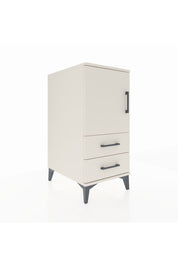 Kronos Komodin 2 Raflı 2 Çekmeceli Tek Kapaklı 44x59x96 Aytaşı-Aytaşı