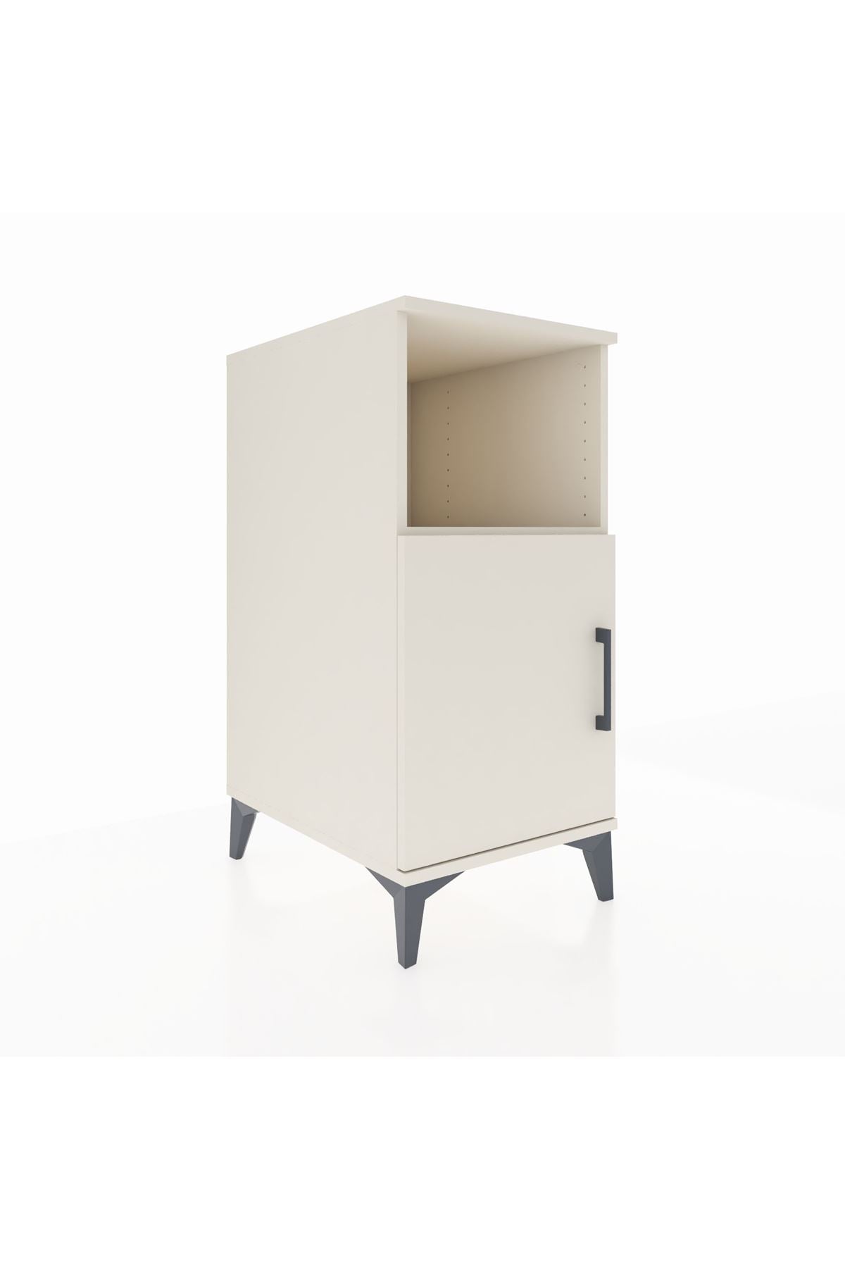 Kronos Komodin 2 Raflı Tek Kapaklı 44x59x96 Aytaşı-Aytaşı