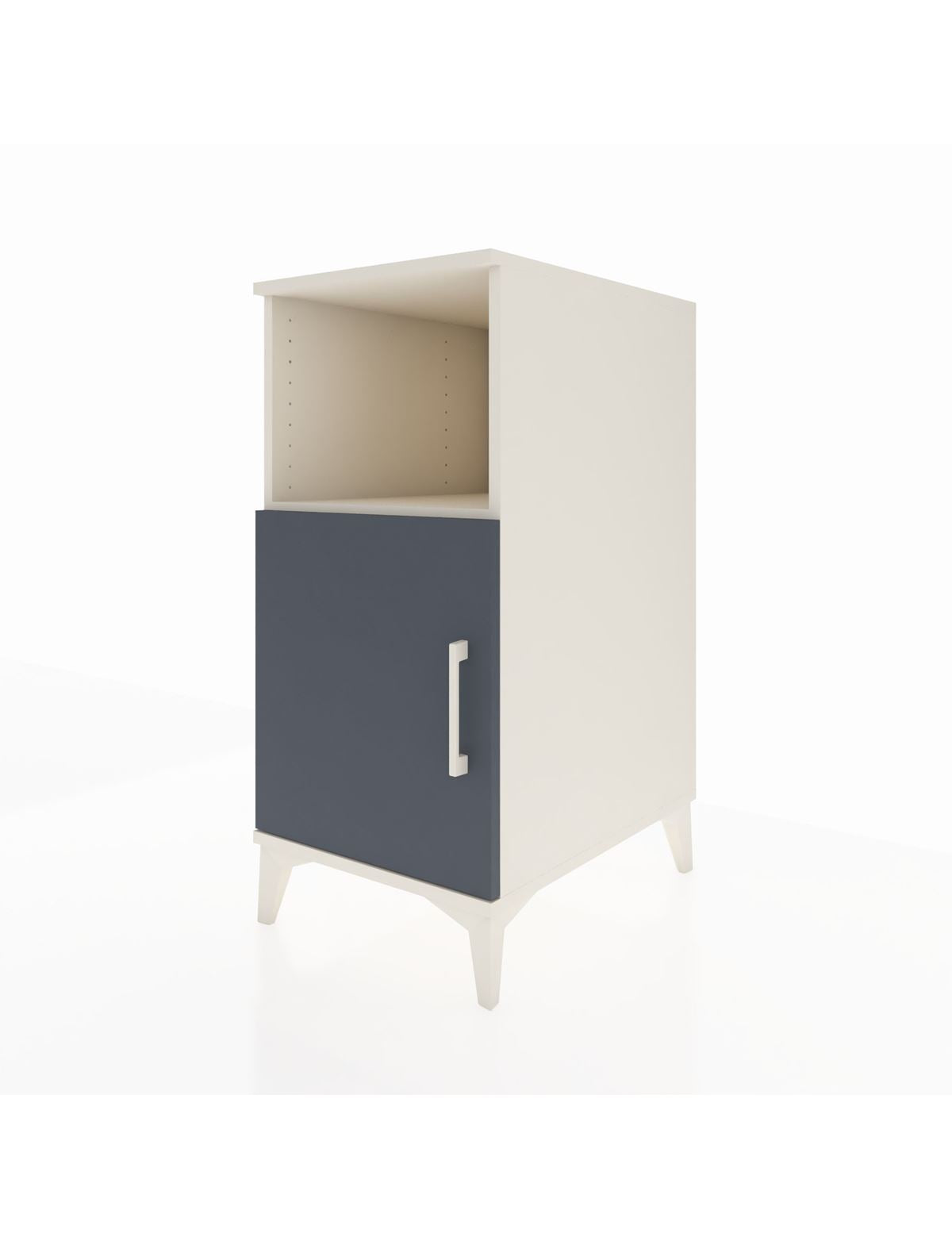 Kronos Komodin 2 Raflı Tek Kapaklı 44x59x96 - S75M036V2C