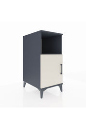Kronos Komodin 2 Raflı Tek Kapaklı 44x59x96 Antrasit-Aytaşı