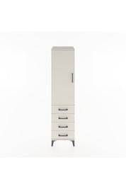 Hyperion Dolap 2 Raflı 4 Çekmeceli Tek Kapaklı 44x44x182 Aytaşı-Aytaşı