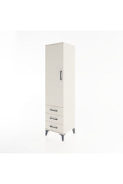 Hyperion Dolap 2 Raflı 3 Çekmeceli Tek Kapaklı 44x44x182 Aytaşı-Aytaşı