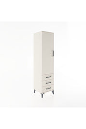 Hyperion Dolap 2 Raflı 3 Çekmeceli Tek Kapaklı 44x44x182 Aytaşı-Aytaşı